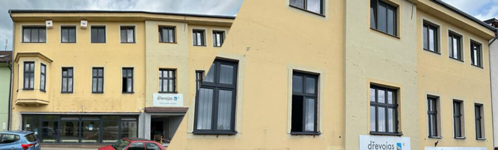 Budynek usługowo-mieszkalny w Czechach